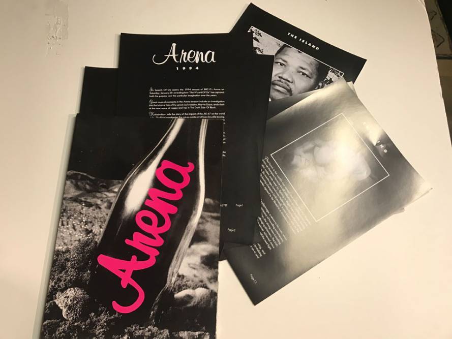 Arena - 1994 season press pack