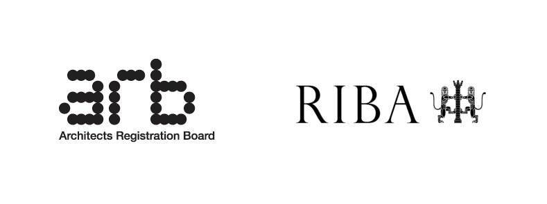 ARB and RIBA logos