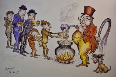 The Money Programme political cartoon 11