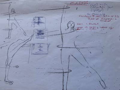 12 Days of Xmas - 5 Gold Rings storyboard